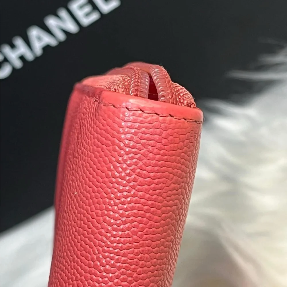 Sold🎀CHANEL Caviar Long Zippy Wallet🎀 - Picture 12 of 16